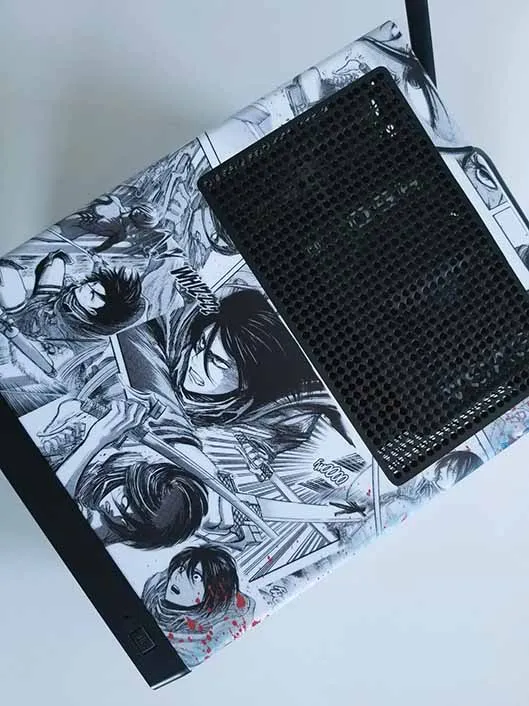 Mikasa Vinyl Wrapped ITX PC