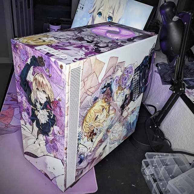Violet Evergarden Vinyl Wrap Back