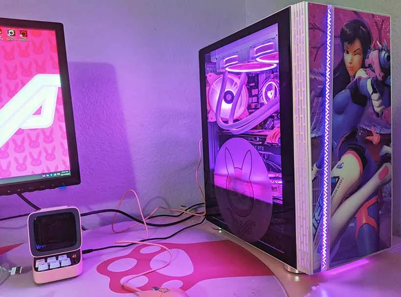 D.va Vinyl Wrap Front