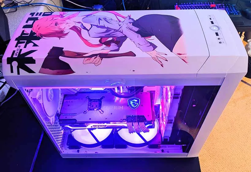 Fractal Torrent Vinyl Wrap