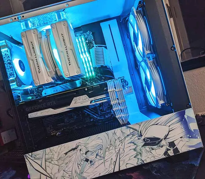 Esdeath Vinyl Wrap Side