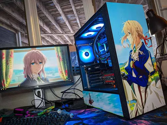 Violet Evergarden Lian Li Lancool 205