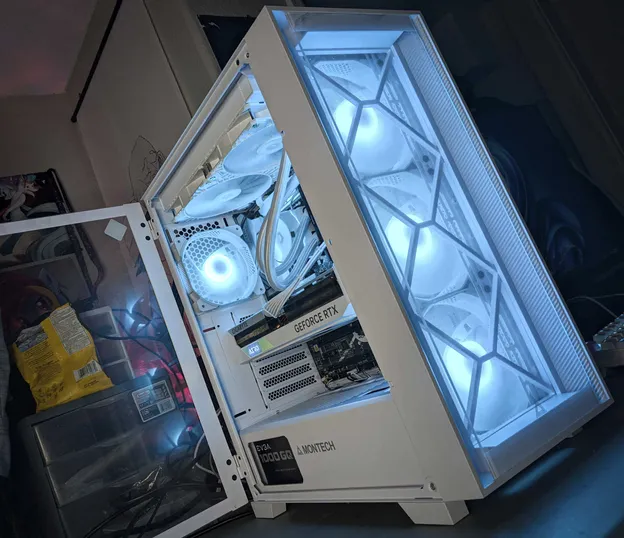 RTX 4070 TI Super Gigabyte Aero OC White PC Build
