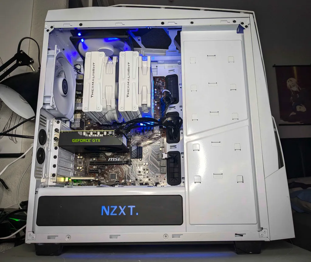 Side view of Affordable Ableton Music Production and PLS CADD Workstation