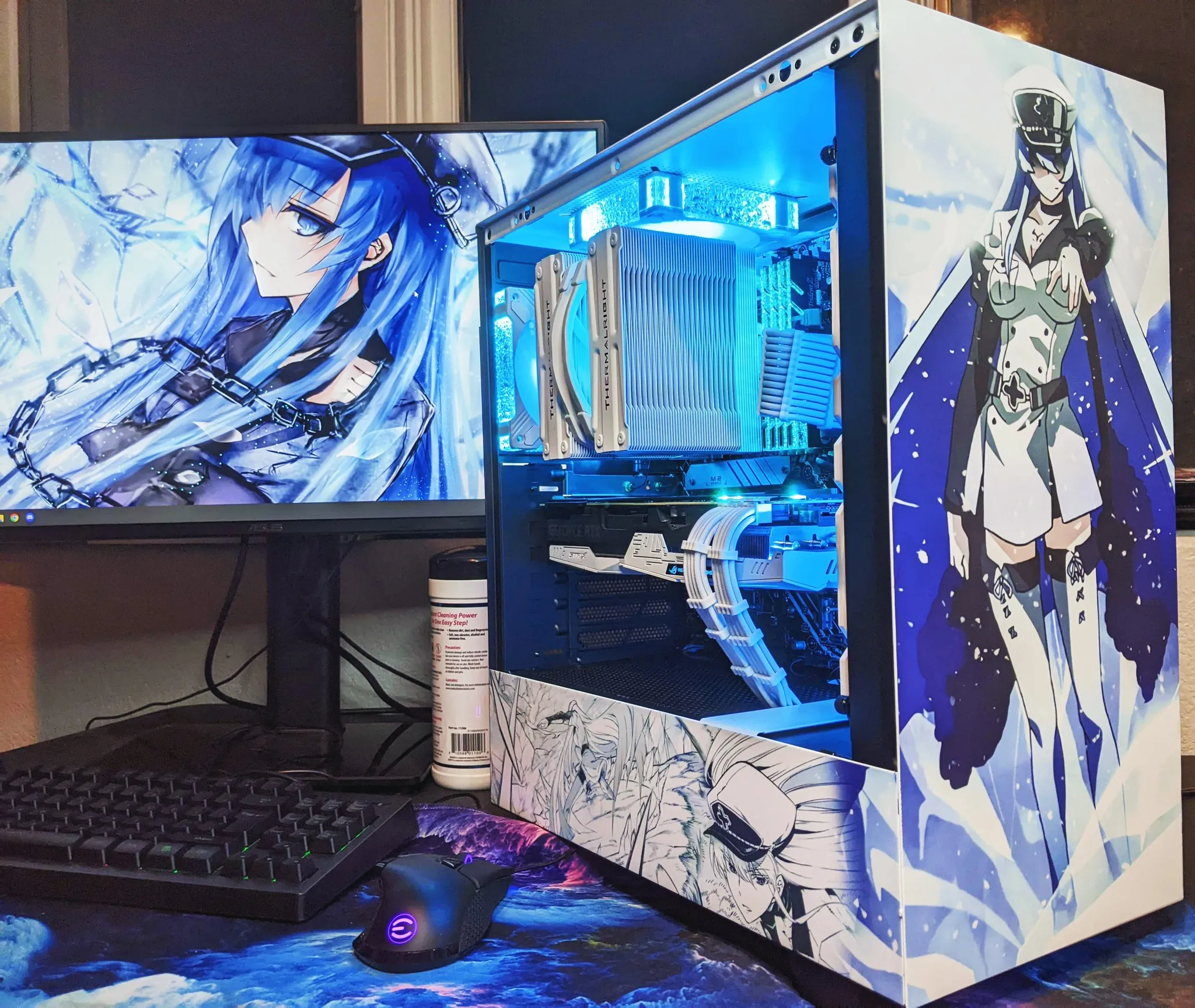 Esdeath vinyl wrap