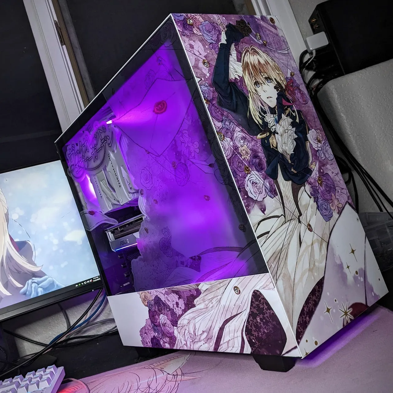 Violet Evergarden custom vinyl wrap